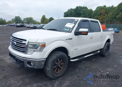 2013 Ford F-150 Lariat z USA, uszkodzony, nr VIN 1FTFW1ET3DFC08894